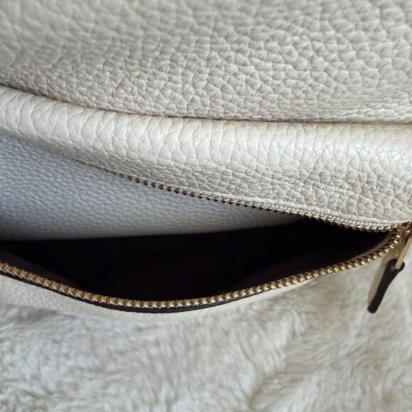 Coach Mini Charlie Cream Pebble Leather Backpack A1881 F28995 main image 10